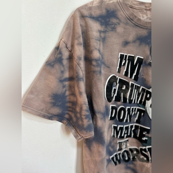 Acid Washed Disney I’m Not Grumpy… Graphic T-Shirt Size XL - Picture 3 of 8